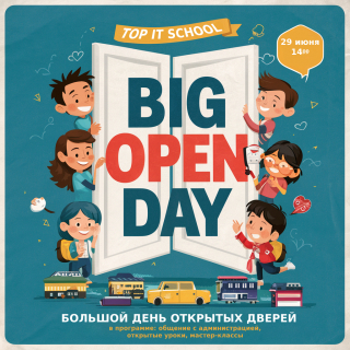 BIG OPEN DAY - большой день открытых дверей