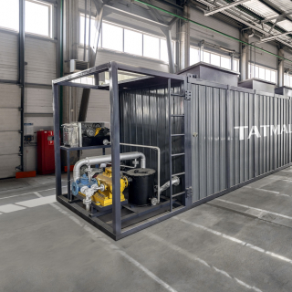 Плавильня битума по спеццене